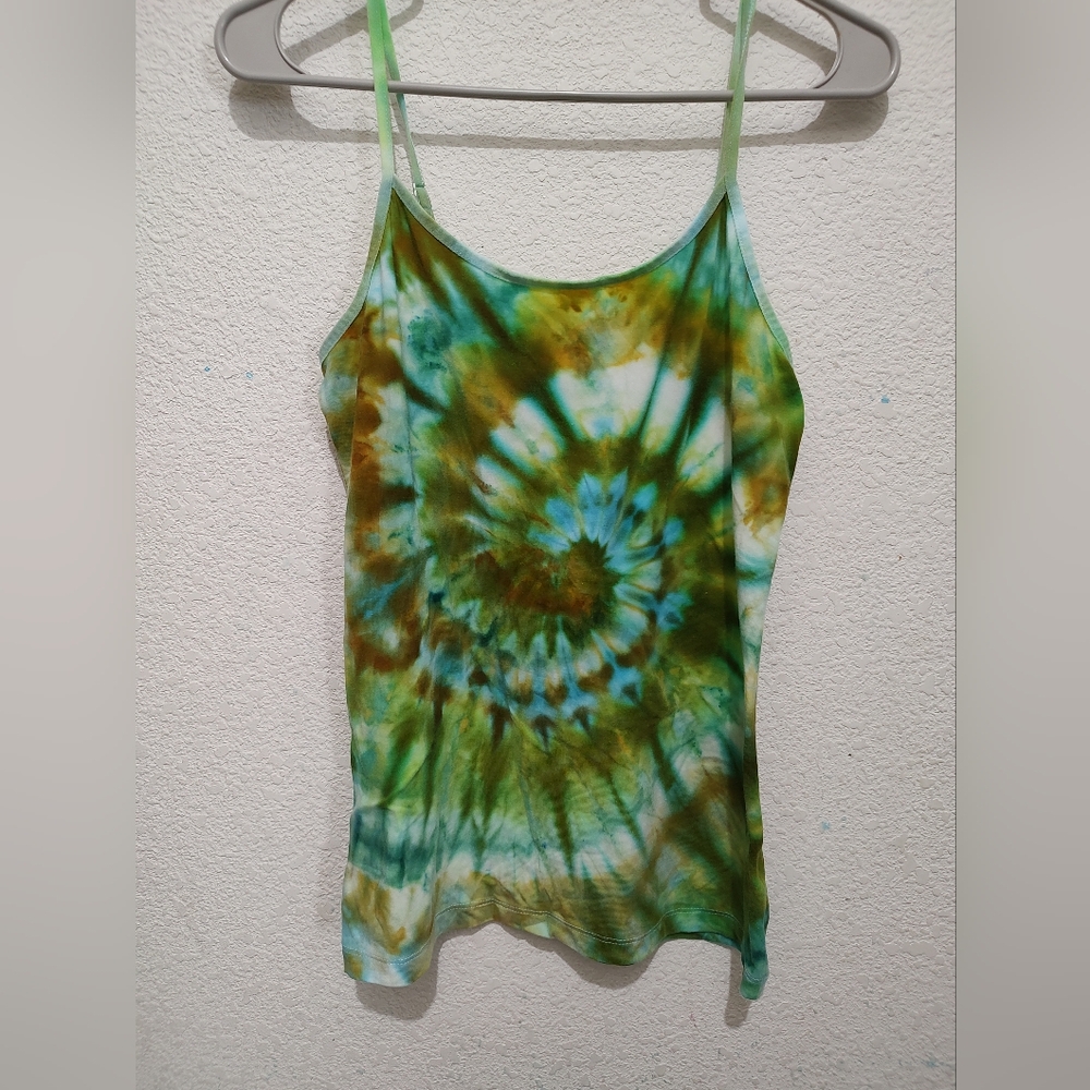 Hand Dyed Women's Cami Tank Size Small